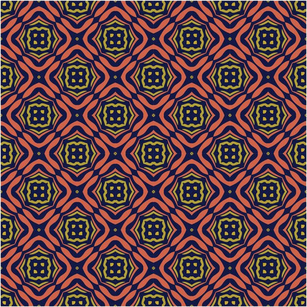 Fondo de mosaico sin fisuras paatern en estilo abstracto