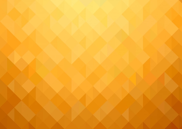 Fondo mosaico geométrico oro-naranja