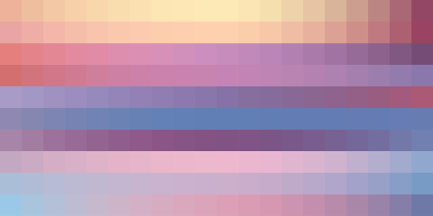 Fondo de mosaico de píxeles cuadrados abstractos