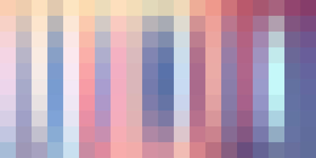 Fondo de mosaico de píxeles cuadrados abstractos
