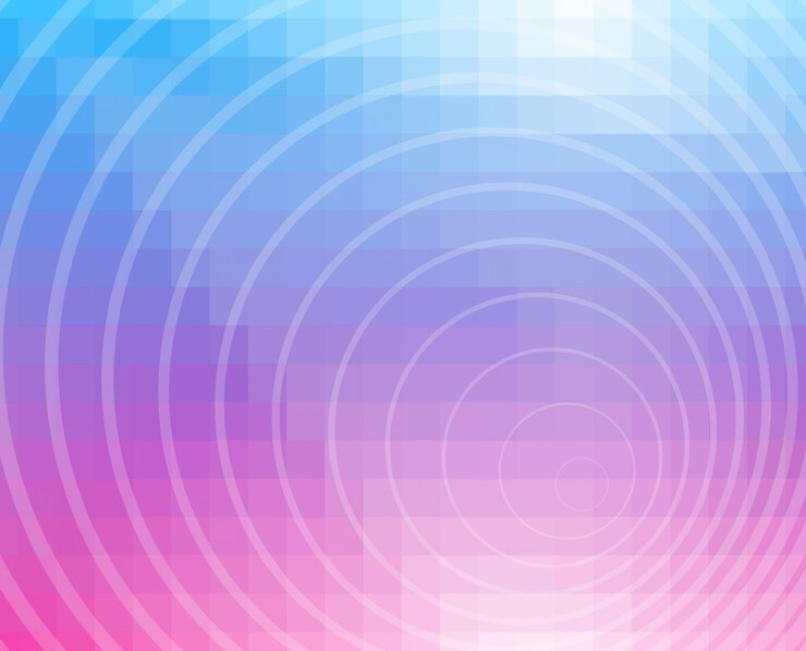 Vector fondo de mosaico de rejilla azul púrpura, diseño creativo