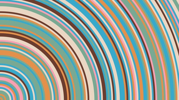 Fondo multipropósito líquido fluido ondulado abstracto con color retro vintage