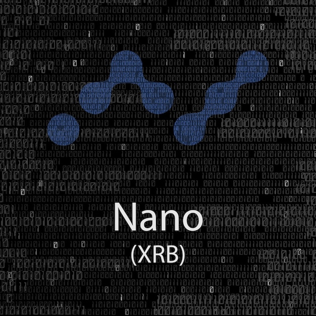 Fondo de nano criptomoneda