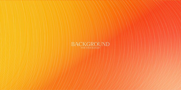 Fondo naranja abstracto brillante otoño con líneas