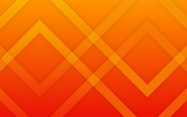 Fondo naranja abstracto con conceptos geométricos creativos y de gradiente mínimo