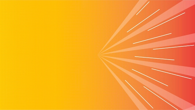 fondo naranja abstracto con degradado moderno multicolor