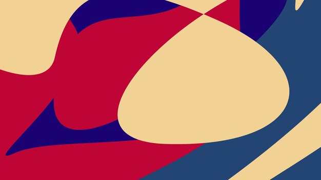 fondo naranja azul abstracto con vector de diseño fluido y dinámico