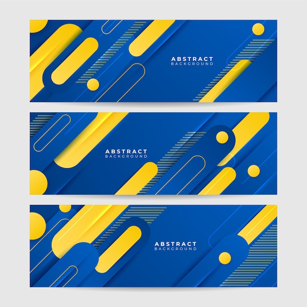 Fondo naranja azul y amarillo con rayas Diseño de textura de fondo abstracto de vector cartel brillante Fondo abstracto moderno hipster gráfico futurista Efecto multicapa con textura