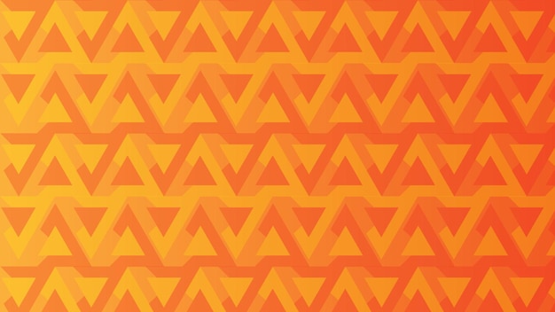 fondo naranja creativo con patrón geométrico