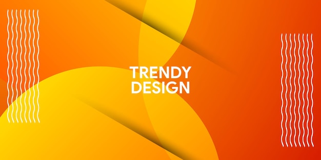 Fondo naranja degradado colorido vibrante dinámico