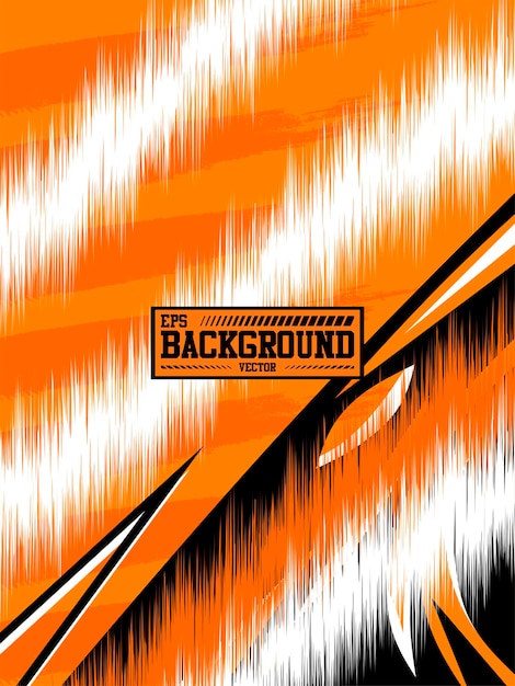 fondo naranja efecto de ondas blancas
