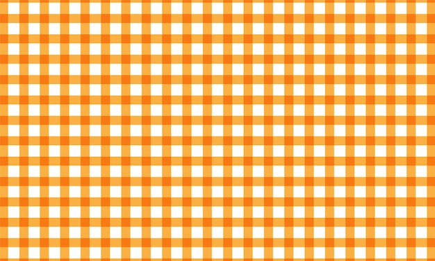 el fondo naranja con patrón a cuadros