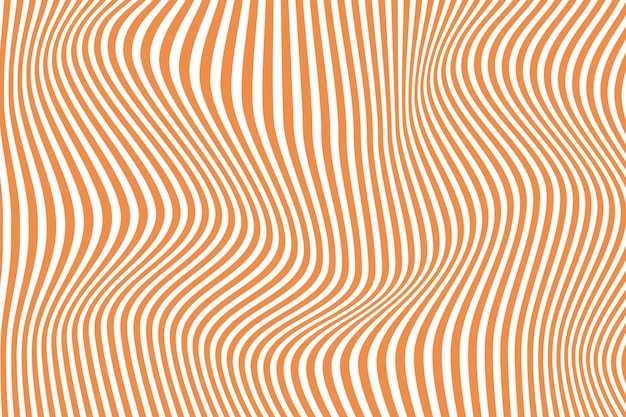 un fondo naranja con un patrón de líneas dibujadas por una línea
