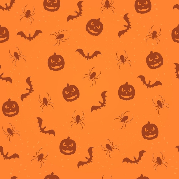 Fondo naranja transparente de Halloween