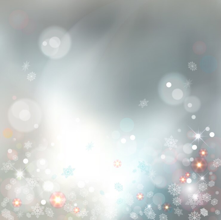 Vector fondo de navidad abstracto bokeh