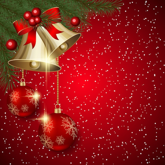 Fondo de Navidad y año nuevo