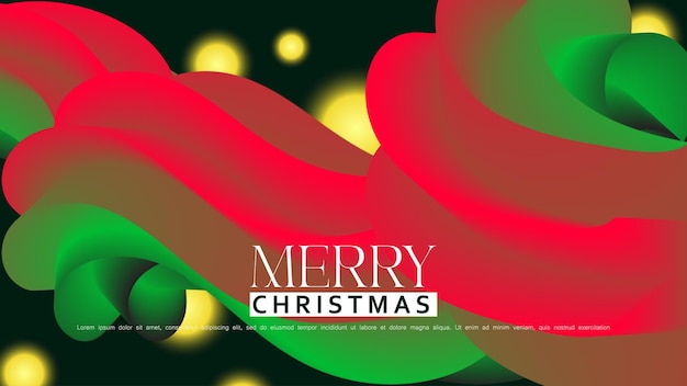 Fondo de Navidad aplicación líquida abstracta diseño móvil celebración tarjeta de felicitación