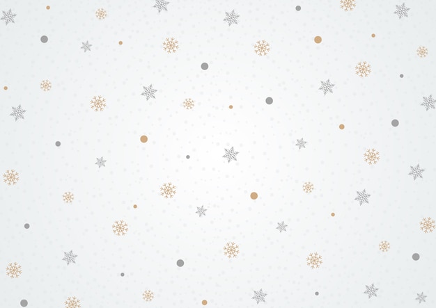 Vector fondo de navidad copo de nieve