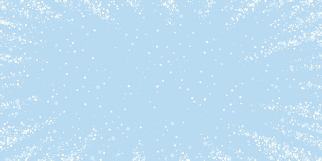 Fondo de Navidad con copos de nieve cayendo sutil