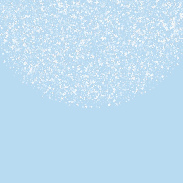 Vector fondo de navidad copos de nieve cayendo sutil