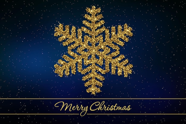 Fondo de Navidad Copos de nieve