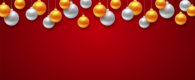 Fondo de Navidad con copyspace