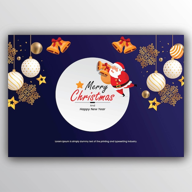Fondo de Navidad de diseño moderno