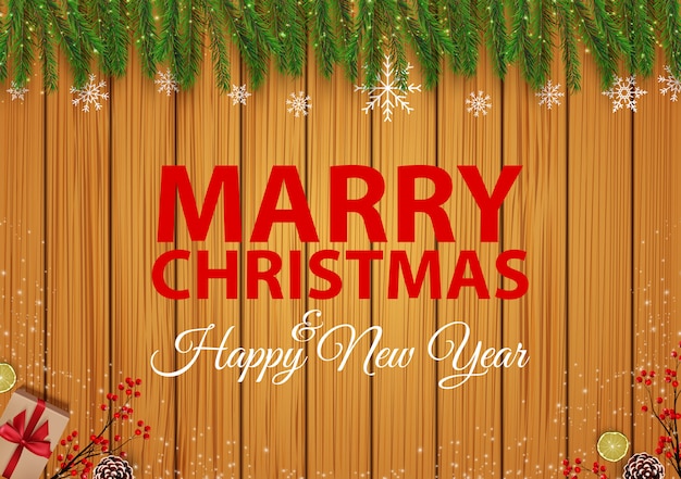 Fondo de Navidad y feliz año nuevo.