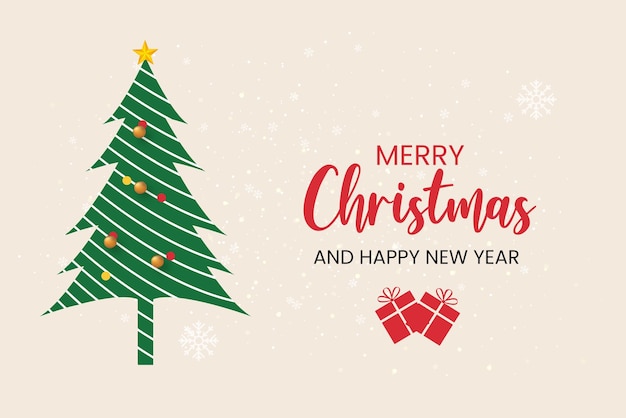 Fondo de Navidad de gradiente vectorial libre