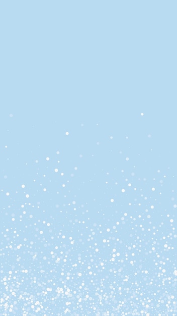Fondo de Navidad hermosa nevada Flak de nieve volando sutil