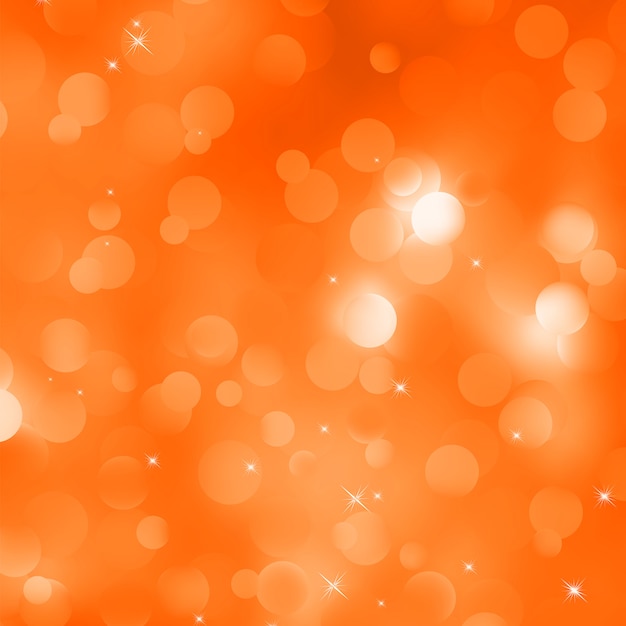 Vector fondo de navidad naranja brillante.