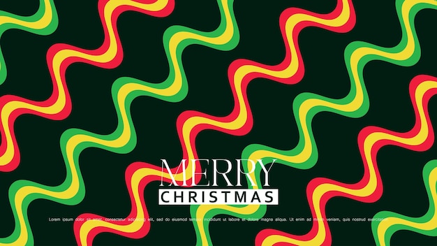Fondo de Navidad papel de embalaje tarjeta de celebración patrón línea en espiral geométrica