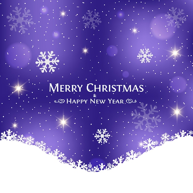 Fondo de Navidad púrpura festivo