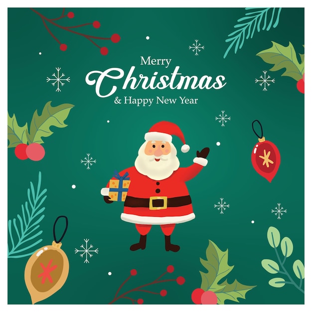 fondo de navidad de santa claus