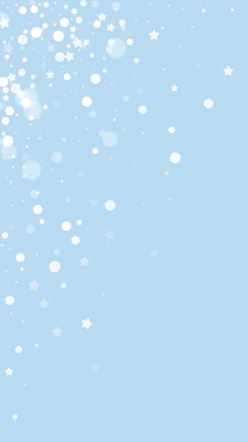 Fondo de Navidad de superposición de nevadas Copos de nieve voladores sutiles