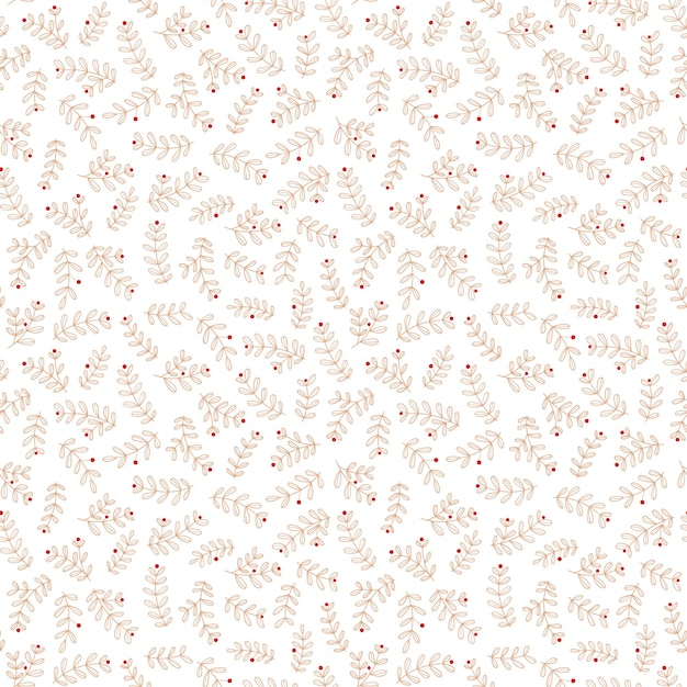 Fondo de Navidad transparente con ramas doradas minimalistas. Estilo simple. Fondo transparente para decoración de vacaciones de invierno, papel de regalo, tela