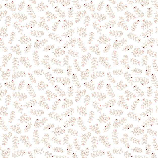 Vector fondo de navidad transparente con ramas doradas minimalistas. estilo simple. fondo transparente para decoración de vacaciones de invierno, papel de regalo, tela