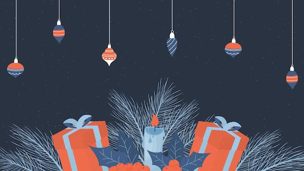 El fondo de Navidad