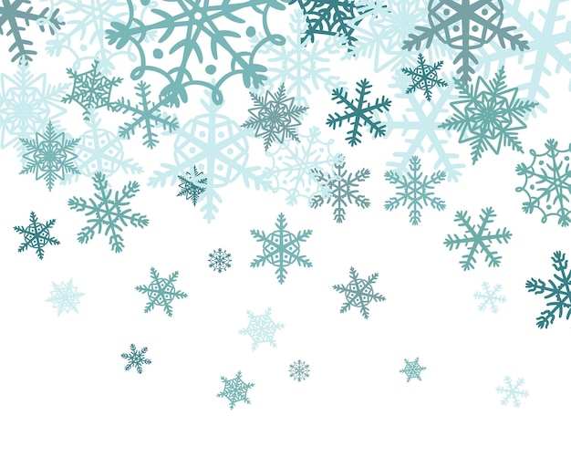 Fondo navideño con copo de nieve