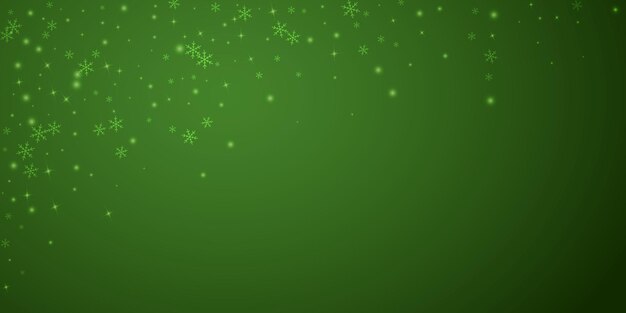 Fondo navideño nevado Nieve voladora sutil