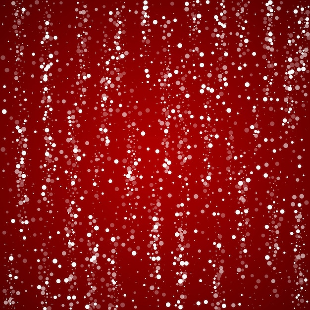 Fondo navideño nevado Nieve voladora sutil