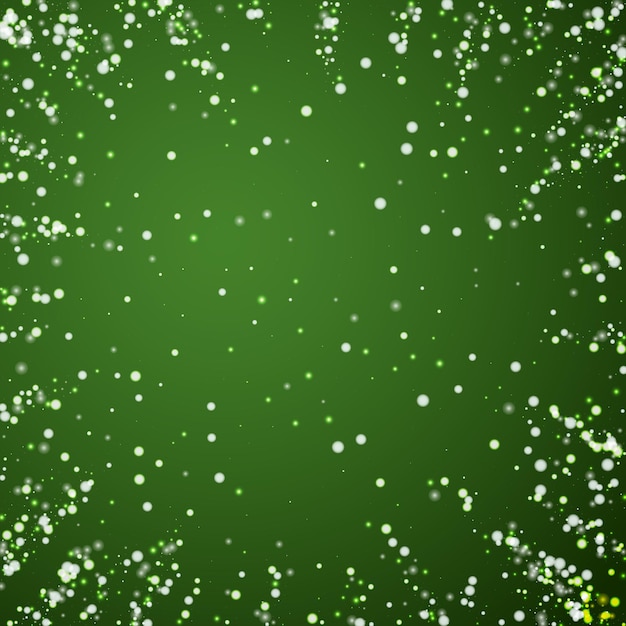 Fondo navideño nevado Nieve voladora sutil
