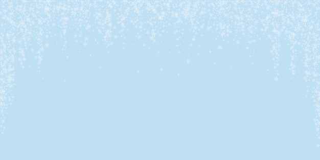 Fondo navideño nevado Nieve voladora sutil