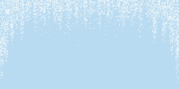 Fondo navideño nevado Nieve voladora sutil