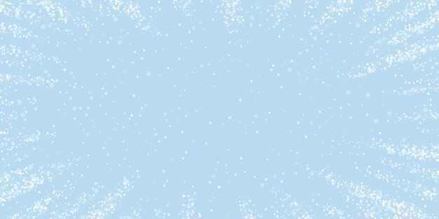 Fondo navideño nevado Nieve voladora sutil