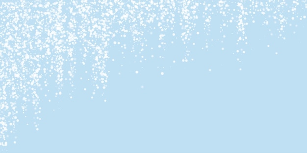 Fondo navideño nevado Nieve voladora sutil