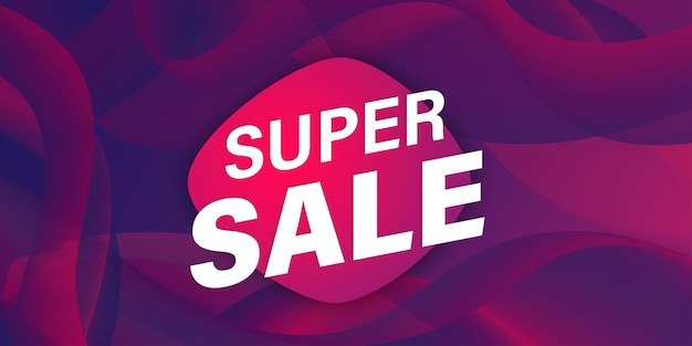 Fondo de negocio de descuento de oferta de banner de venta abstracta Vector libre