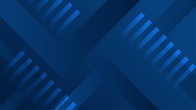 Fondo de negocios de tecnología abstracta de vector azul profesional moderno con líneas y formas geométricas Fondo abstracto azul oscuro para presentación de negocios, carteles y anuncios de plantillas de redes sociales