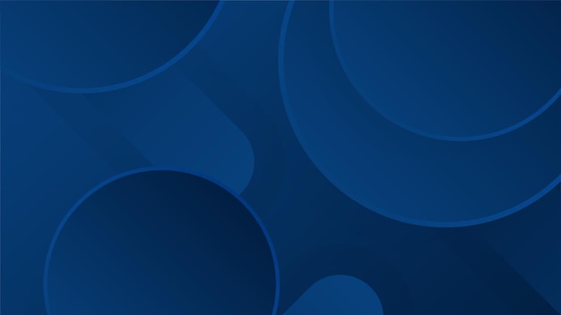 Fondo de negocios de tecnología abstracta de vector azul profesional moderno con líneas y formas geométricas Fondo abstracto azul oscuro para presentación de negocios, carteles y anuncios de plantillas de redes sociales