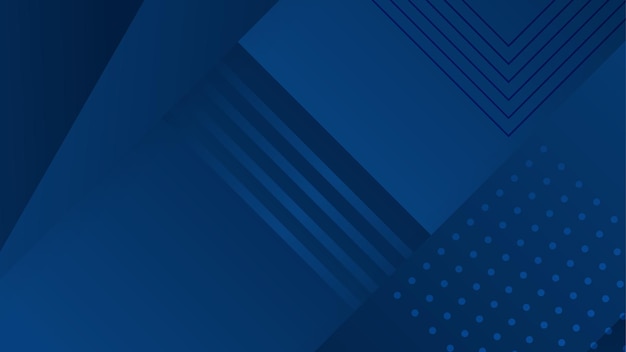Fondo de negocios de tecnología abstracta de vector azul profesional moderno con líneas y formas geométricas Fondo abstracto azul oscuro para presentación de negocios, carteles y anuncios de plantillas de redes sociales